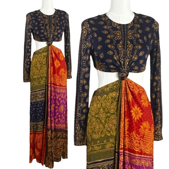 FARM Rio Multicolor Maxi Dress - Picture 8 of 13